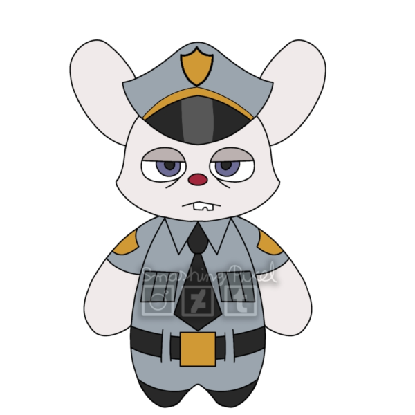 Mappy (Mappy: The Beat) Plushie
