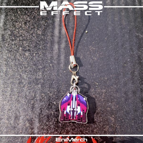 Mass Effect Normandy Acrylic Keychain Phone Charm