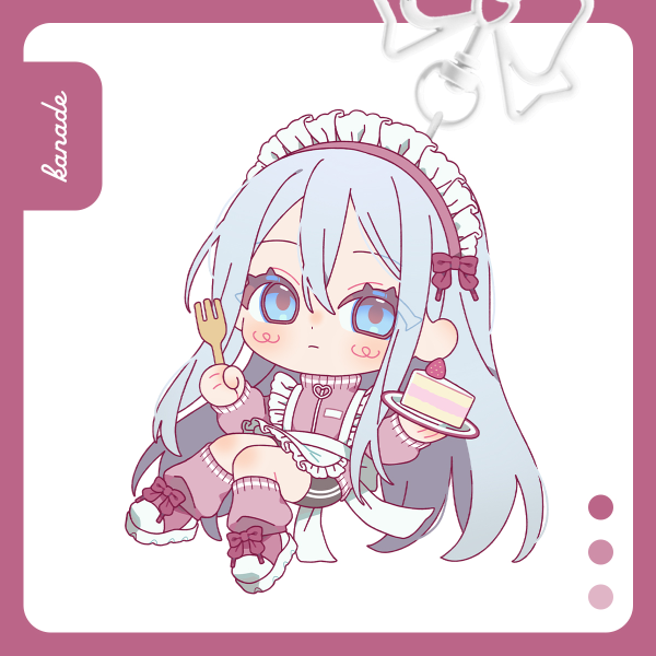 PRSK MAID Kanade Keychain