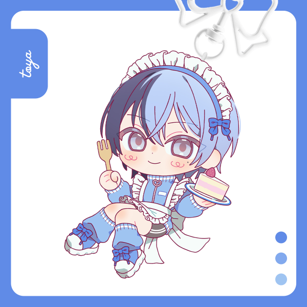 PRSK MAID Toya Keychain