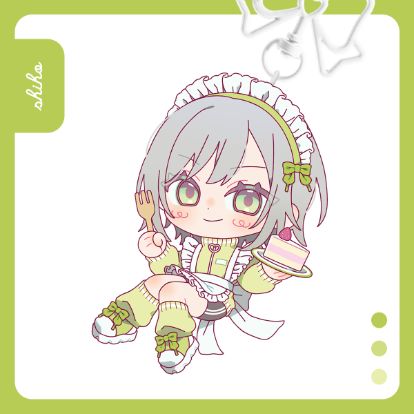 PRSK MAID Shiho Keychain