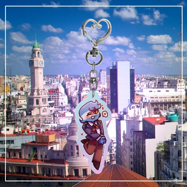Argentina Rainbow Keychains