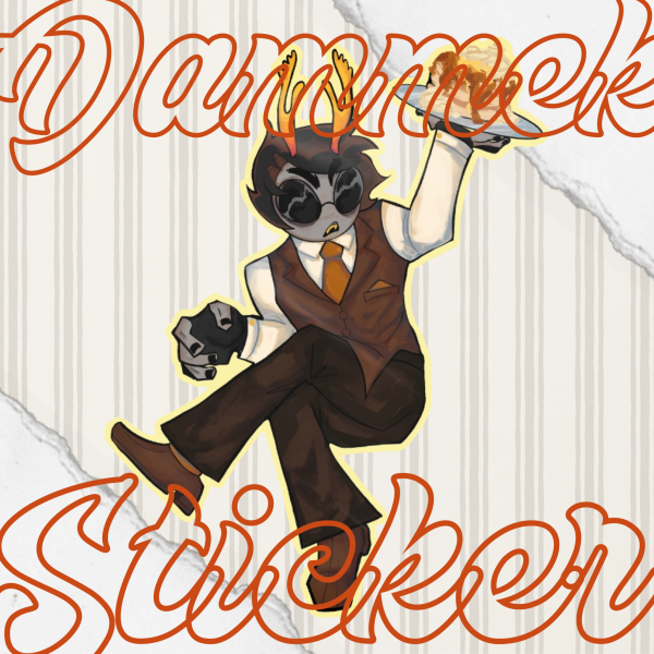 Butler Dammek Sticker
