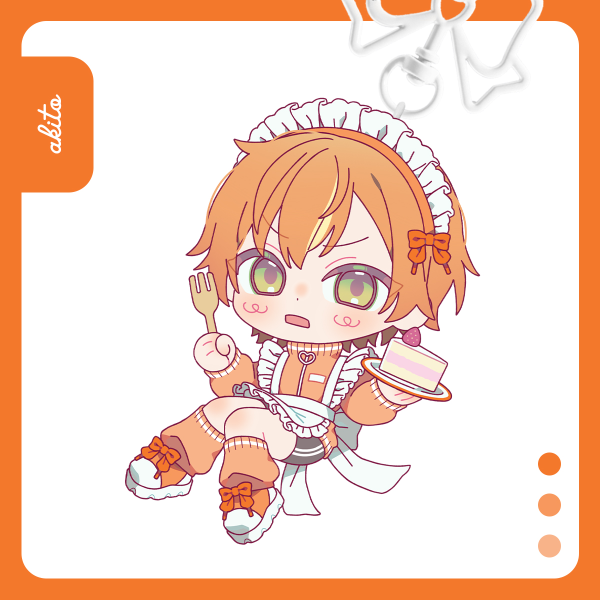 PRSK MAID Akito Keychain