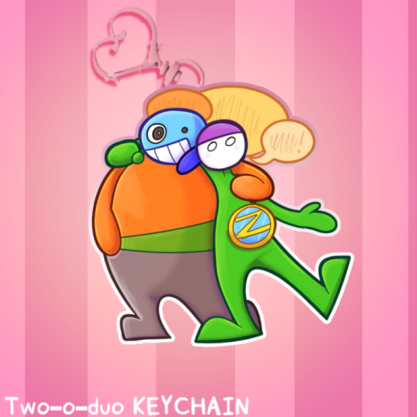 TWO O DUO keychain
