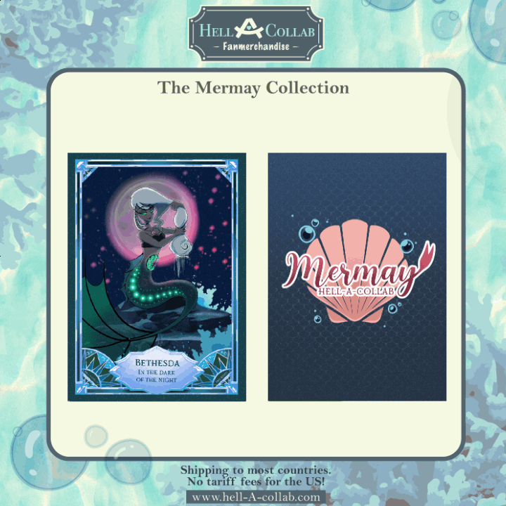 Bethesda von Eldritch – Holo Card – Hellacollab Mermay Collection