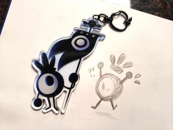 Hatapon The Flagbearer | Patapon Acrylic Keychain