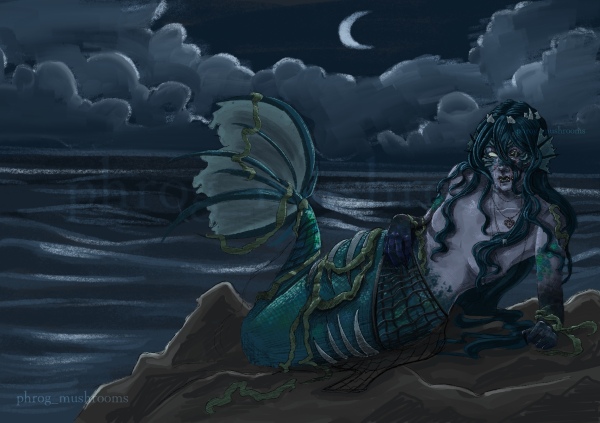 Sinking Siren (OC print)