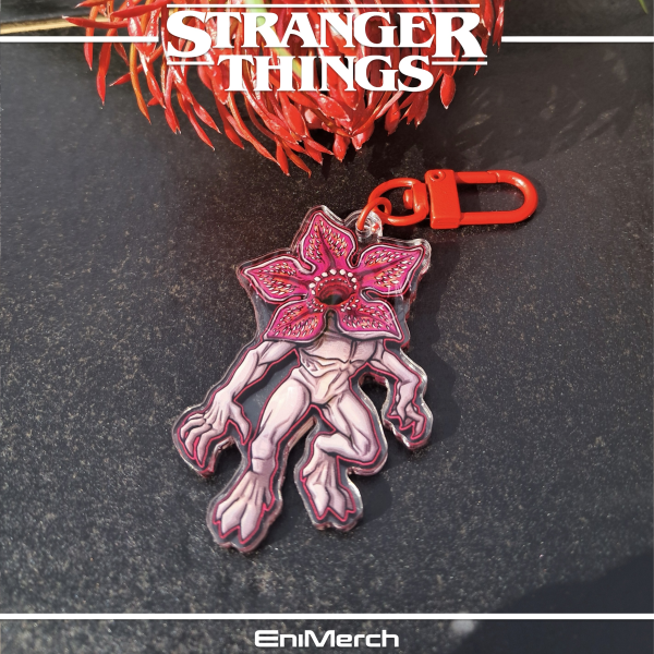 Stranger Things Demogorgon Acrylic Keychain