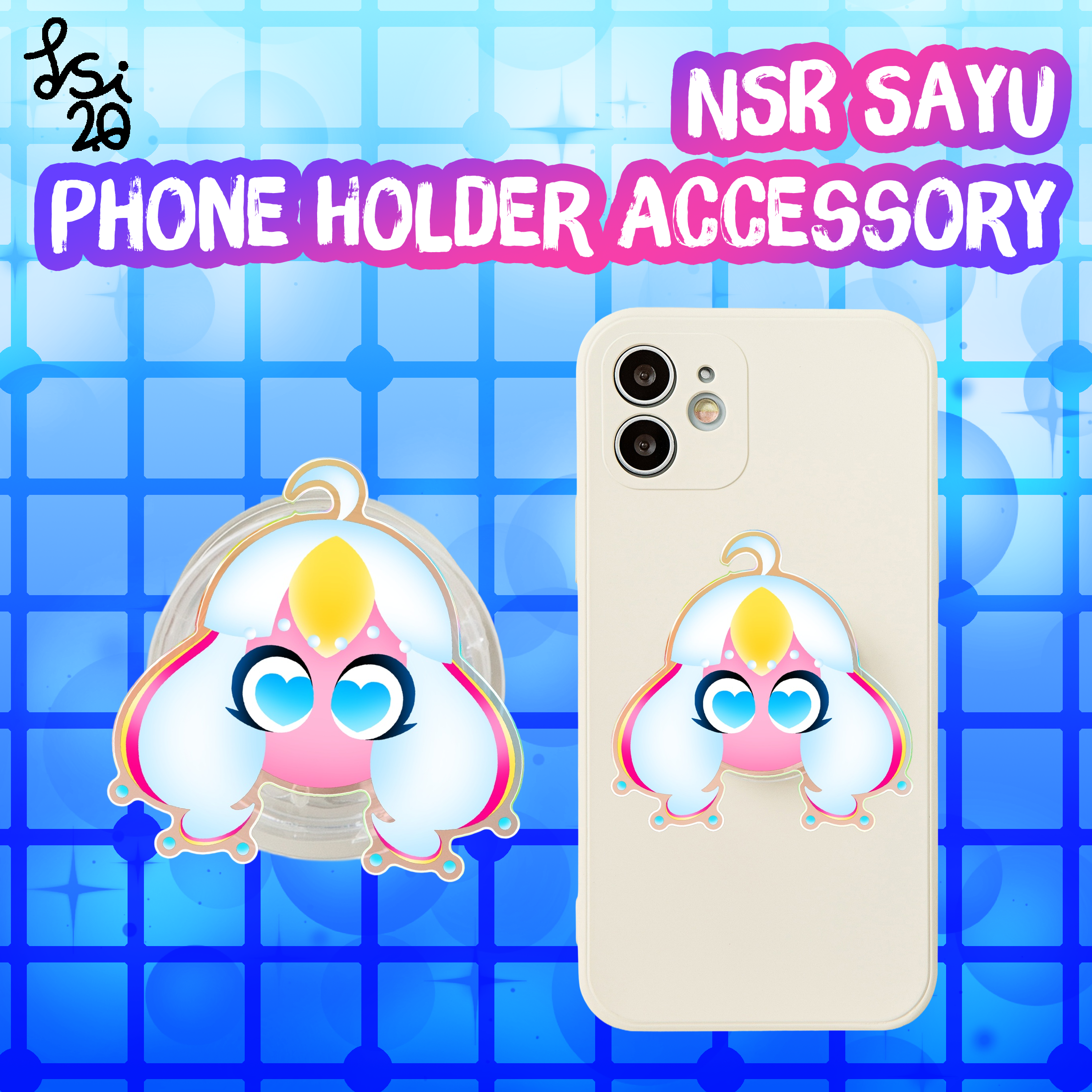 NSR Sayu Rainbow Phone Holder Accessory