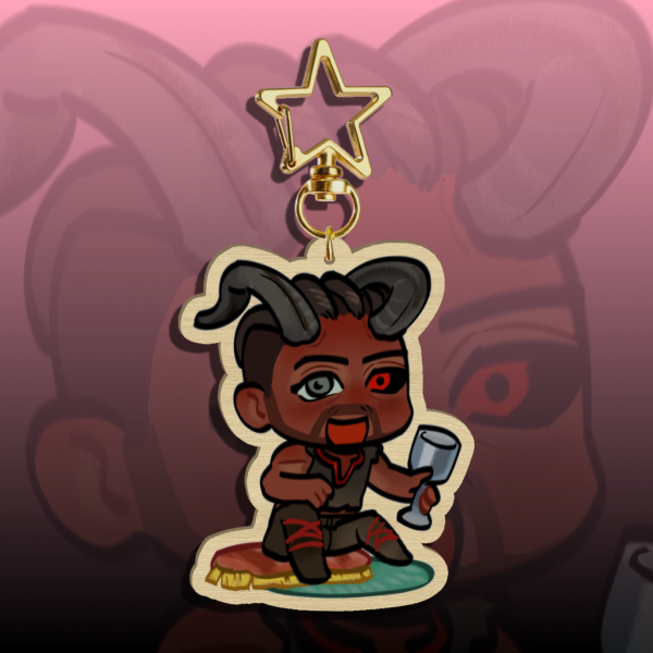 Wyll Wood Keychain