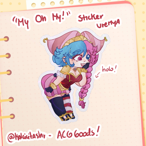 My Oh My! - Sticker