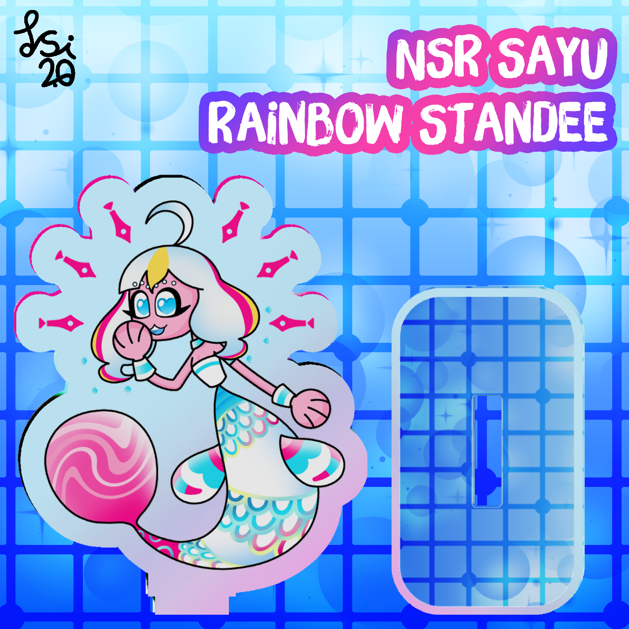NSR Sayu Rainbow Standee