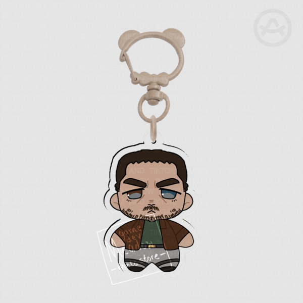 Chris Redfield Resident Evil - Chibi Acrylic Keychain