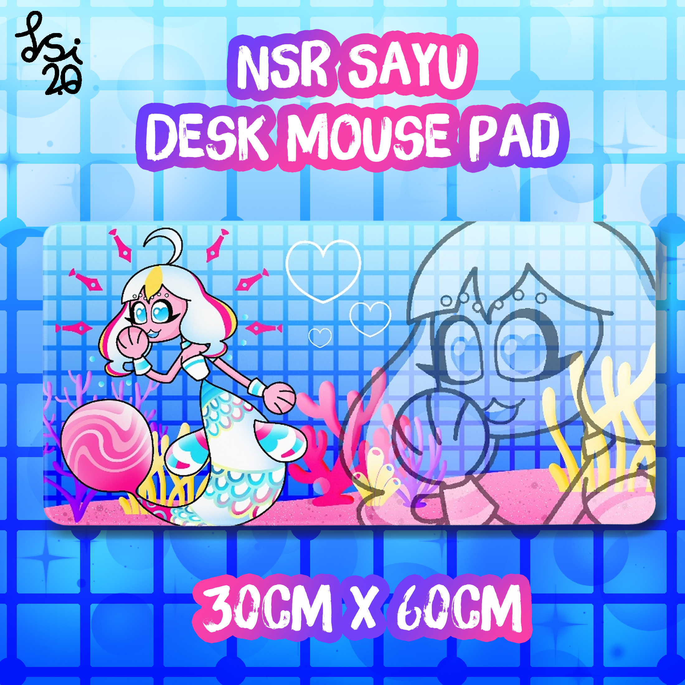 NSR Sayu Desk Mouse Pad