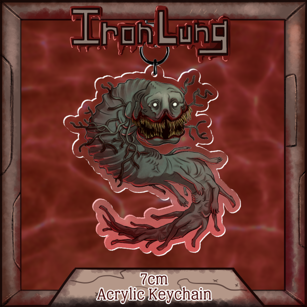 Elli The Blood Eel Acrylic Charm (Iron Lung)