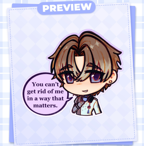 Xiangli Yao Sticker (soft touch)
