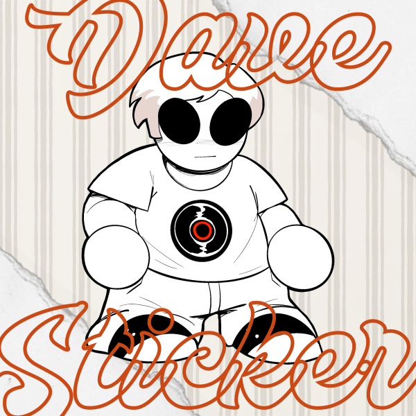 Homestuck - Mini Dave Sticker