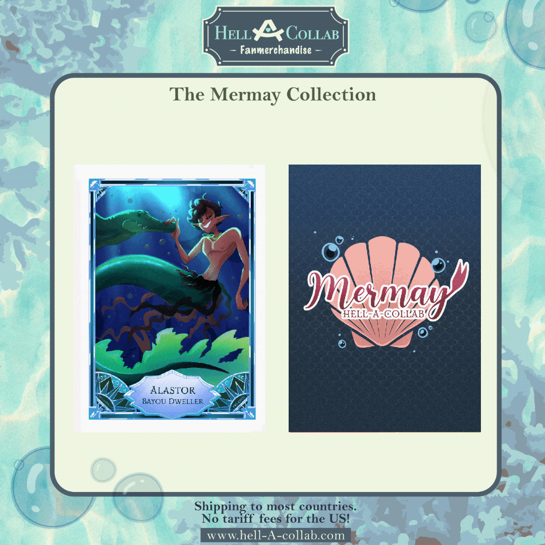 Human Alastor - Trading Card - Hellacollab Mermay Collection