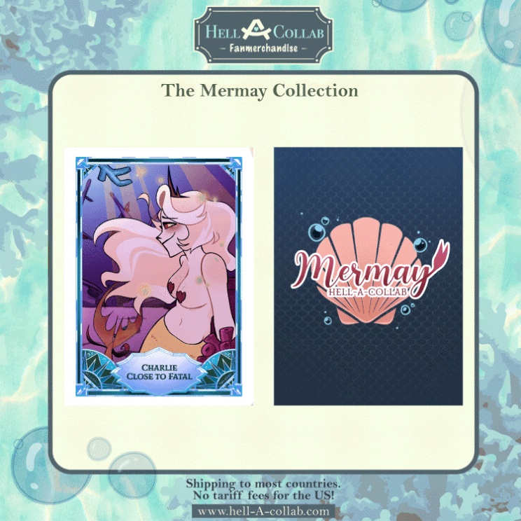 Charlie - Holographic Photocard - Hellacollab Mermay Collection