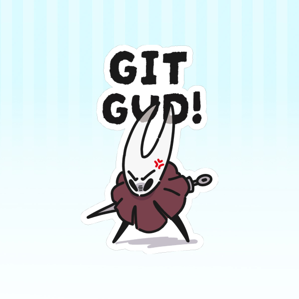 Hornet GIT GUD! Sticker