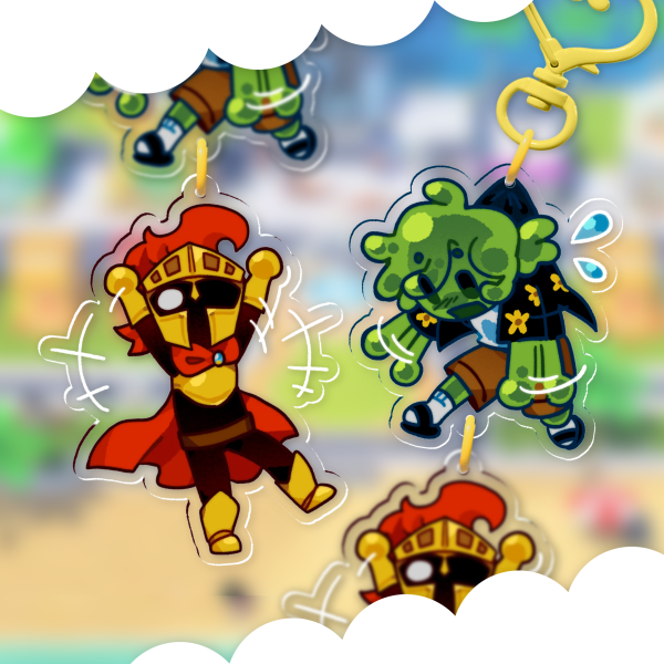 Slimeknight chain - SFAWTDE connection keychain