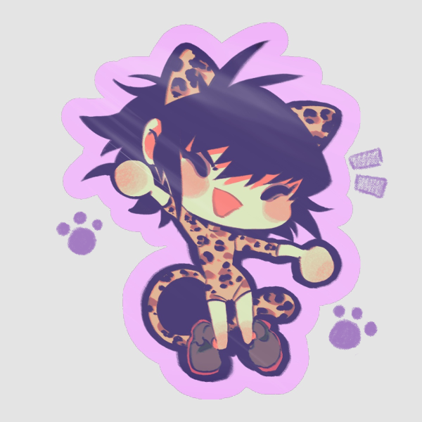 Noodle (Strobelite) Sticker