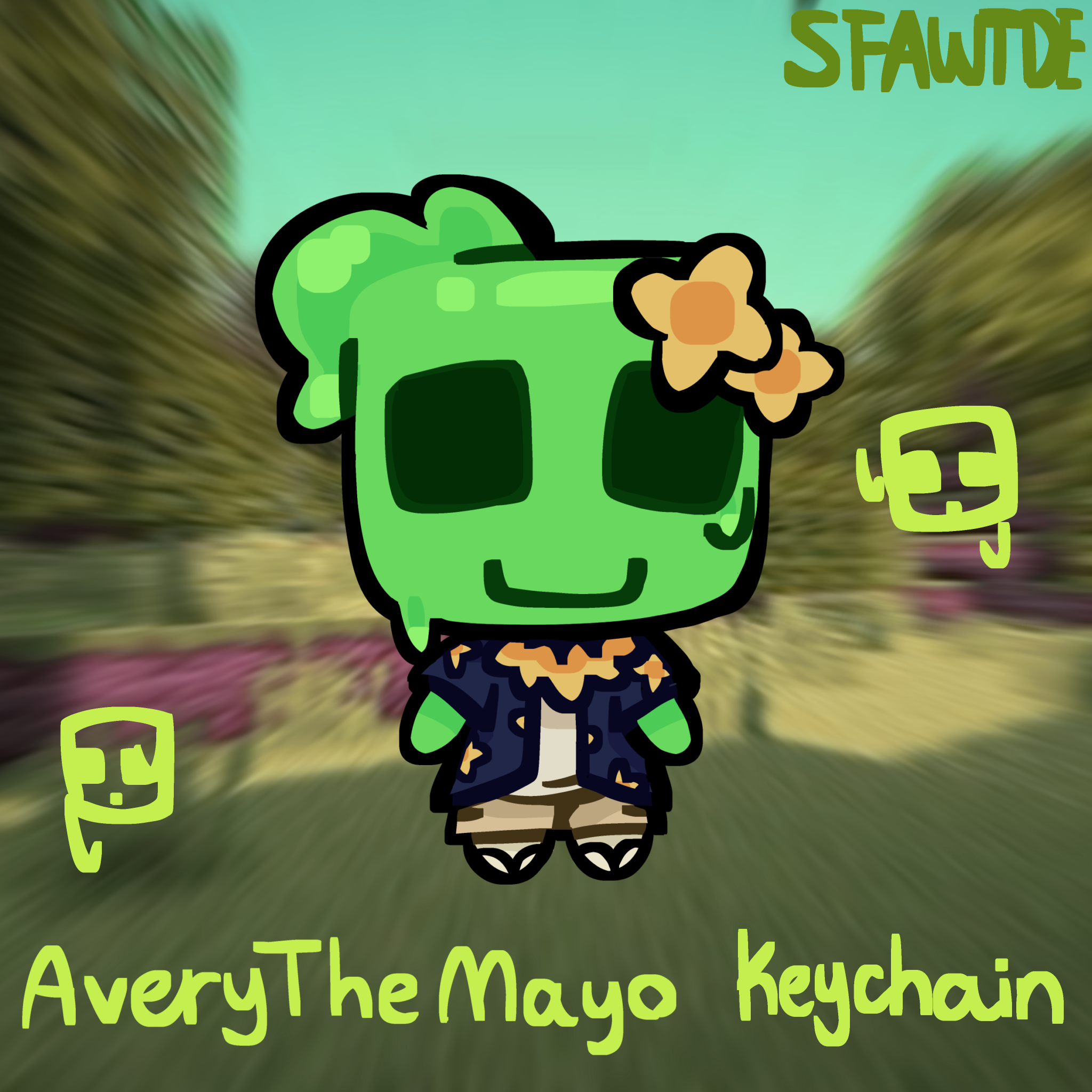 Avery The Mayo Acrylic Keychain