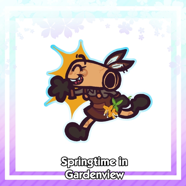 Shelly Die Cut Sticker