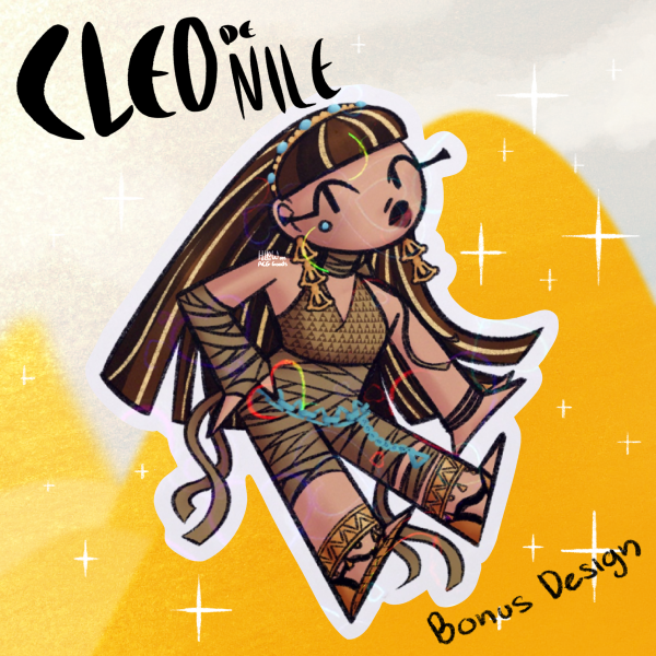 Cleo Maul Session MH G1 Holo Heart Sticker