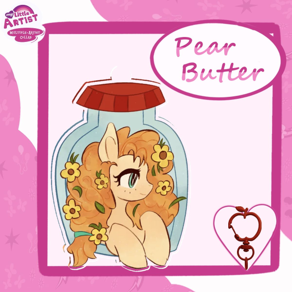 Pear Butter Bottle - MLP - Keychain
