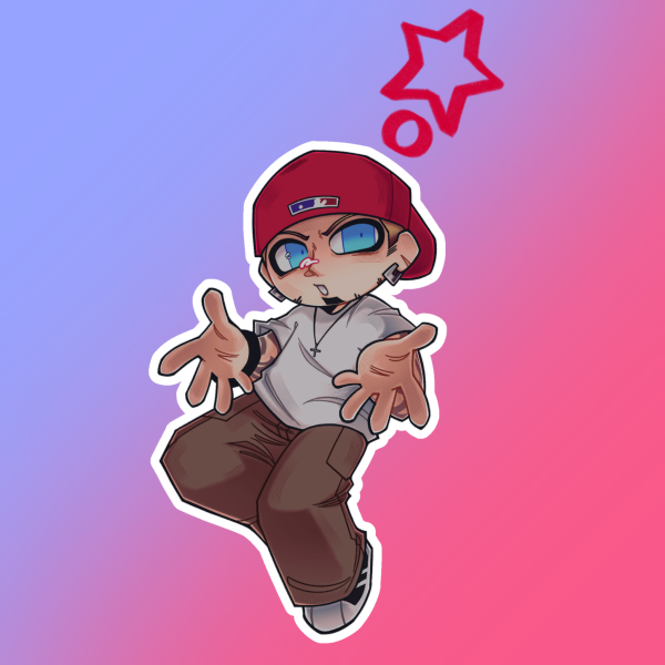 Fred Durst Clear Acrylic Keychain