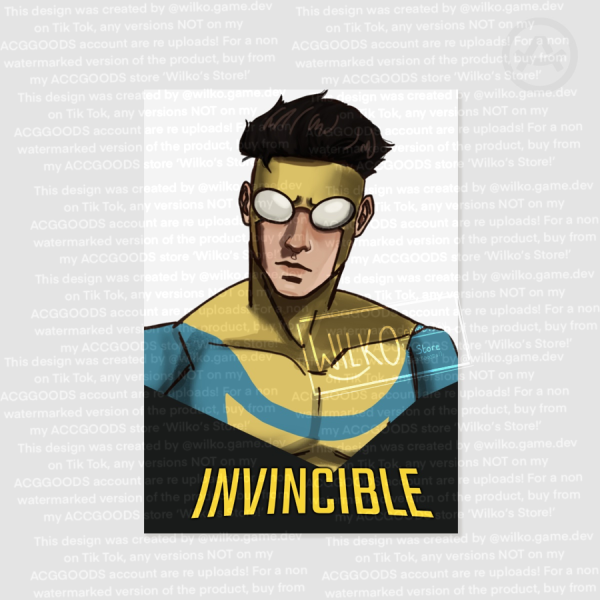 Invincible Mark Grayson Print/ Poster 2/2