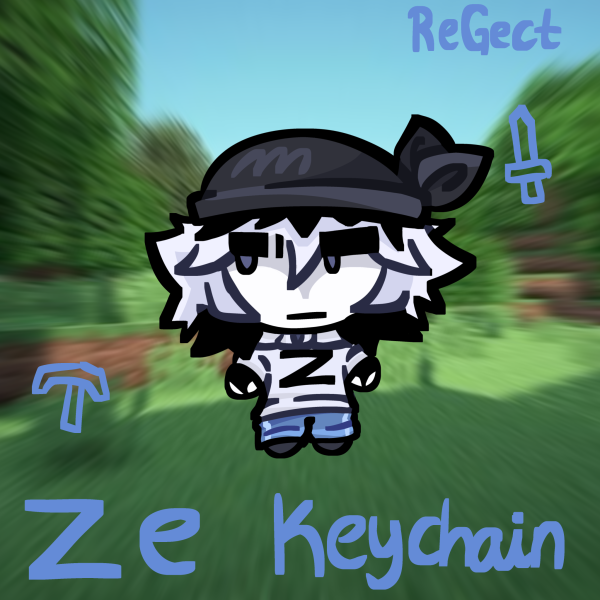 Ze Acrylic Keychains A ReGect