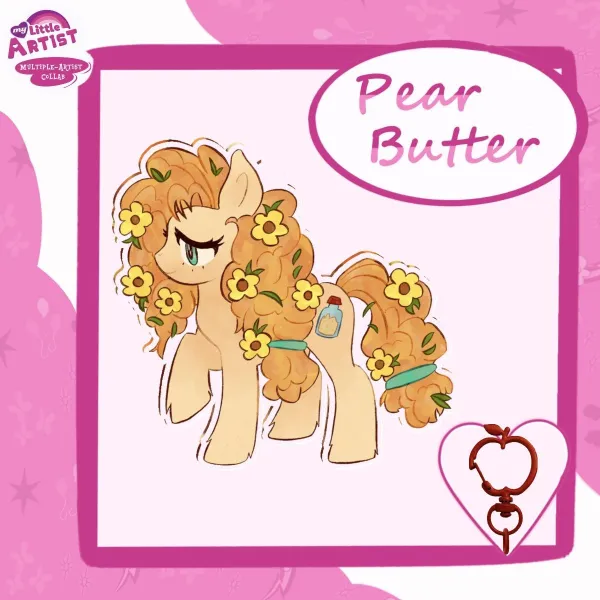 Pear Butter - MLP - Keychain