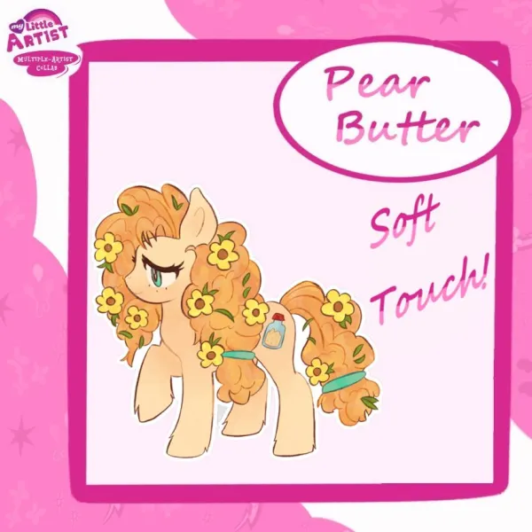 Pear Butter - MLP - Soft Touch Sticker