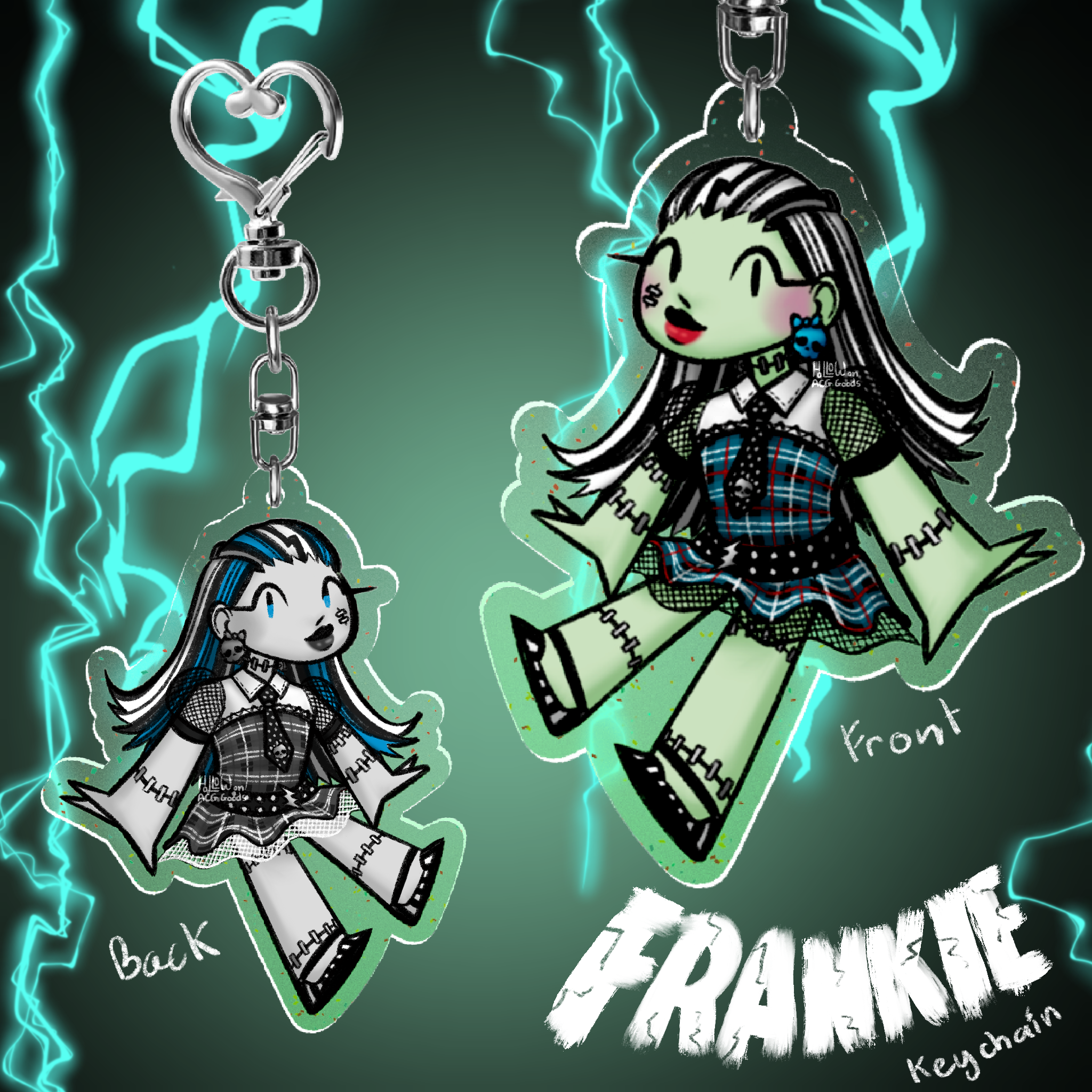 Frankie MH G1 Acrylic Keychain
