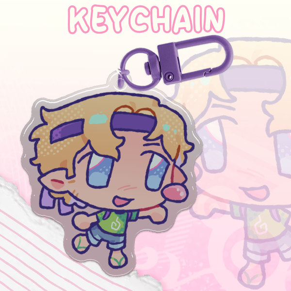 Gummy Martyn Epoxy Keychain