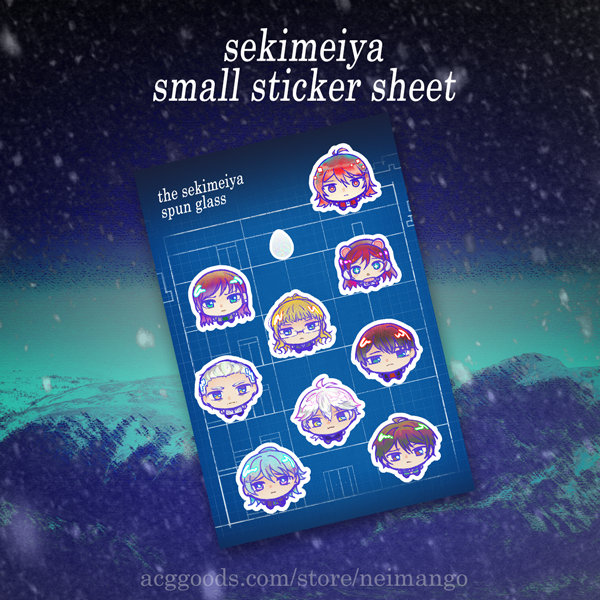 Sekimeiya: Crew (Stickers Sheet)