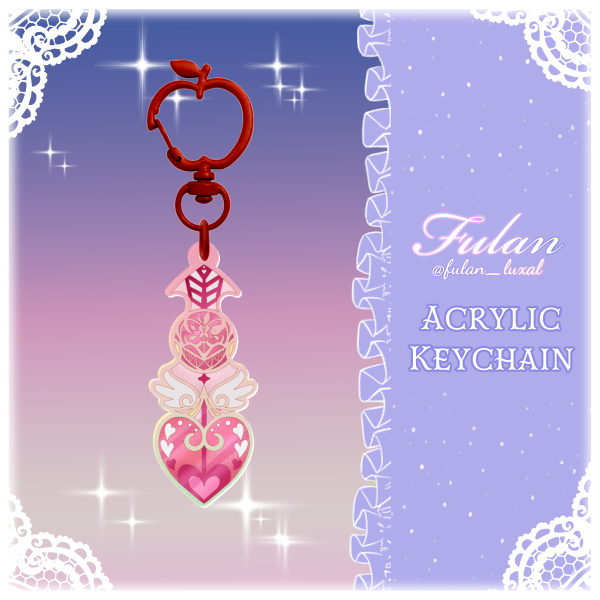 Radioapple Love Arrow ・Keychain
