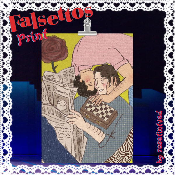 Falsettos "second chances" Marvin & Whizzer Print