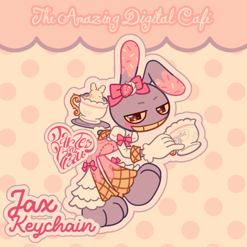 THE AMAZING DIGITAL CAFÉ ♡ Jax Keychain by Miel - ACGGOODS
