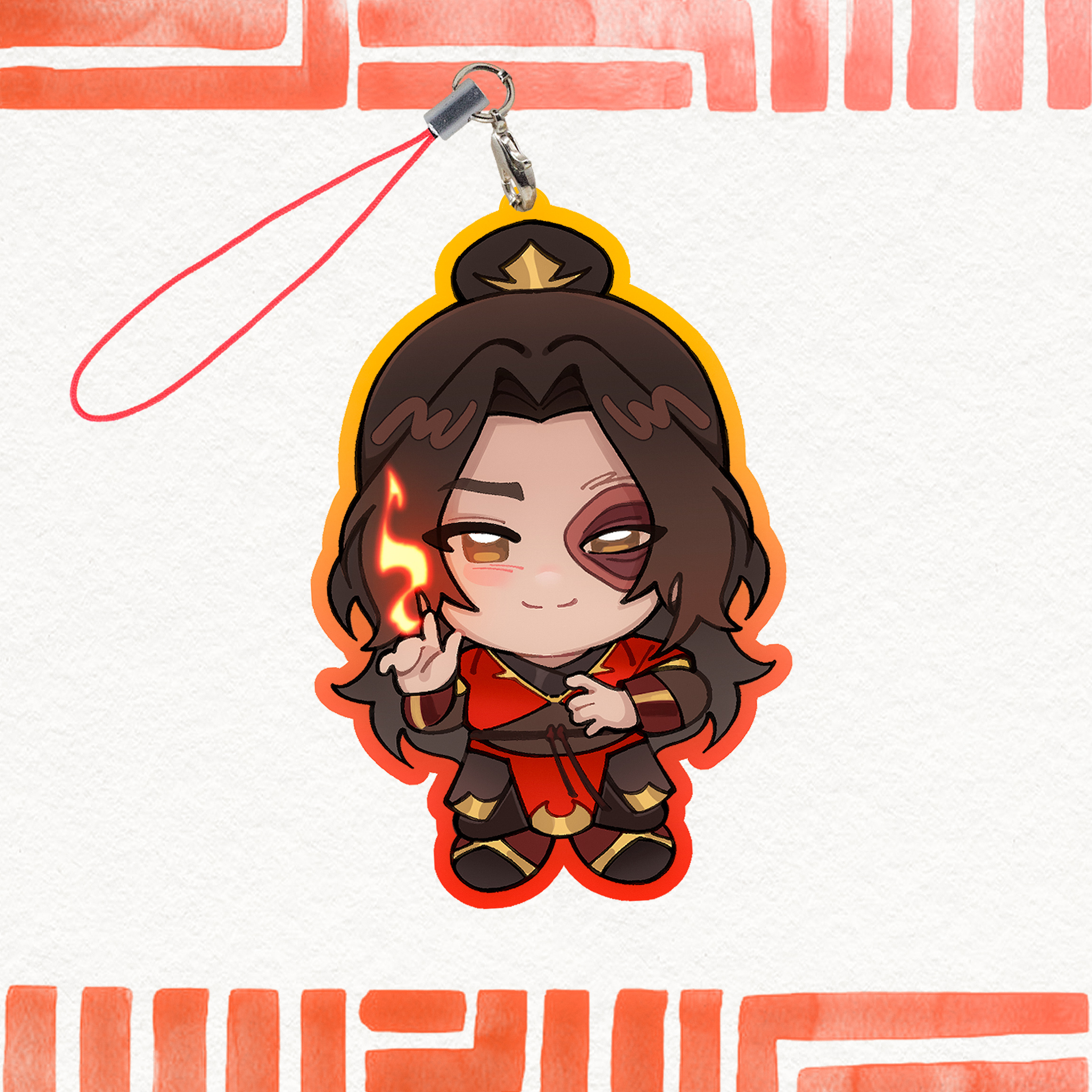 Legend of Aang: The Last Airbender Prince Zuko Phone Charm