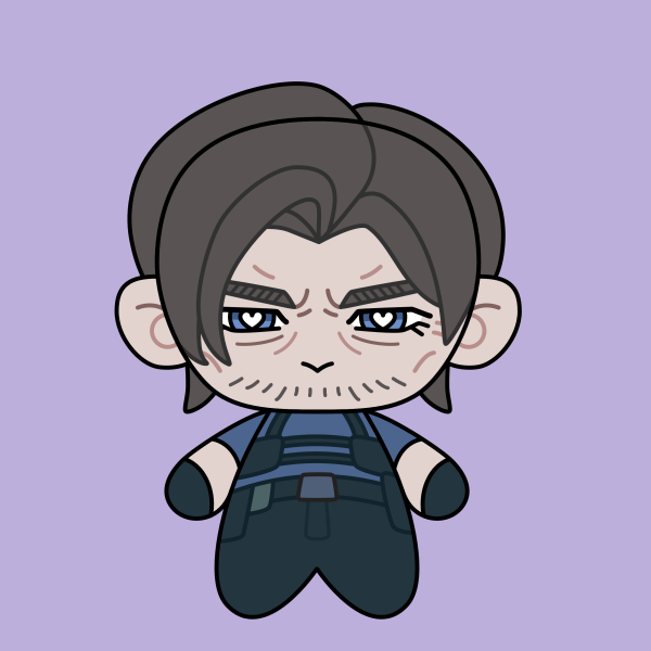 Older Leon plushie!