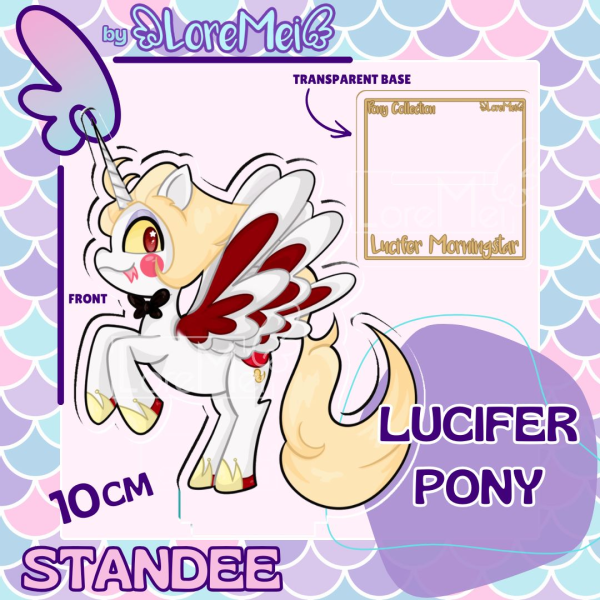 ꒰𑁬°Alicorn Lucifer Pony°໒꒱ || Stendee