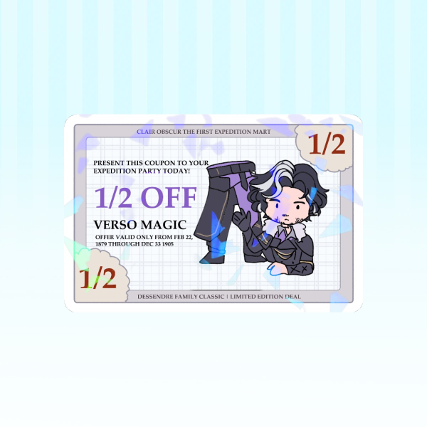 Verso Magic Sticker | Exp33