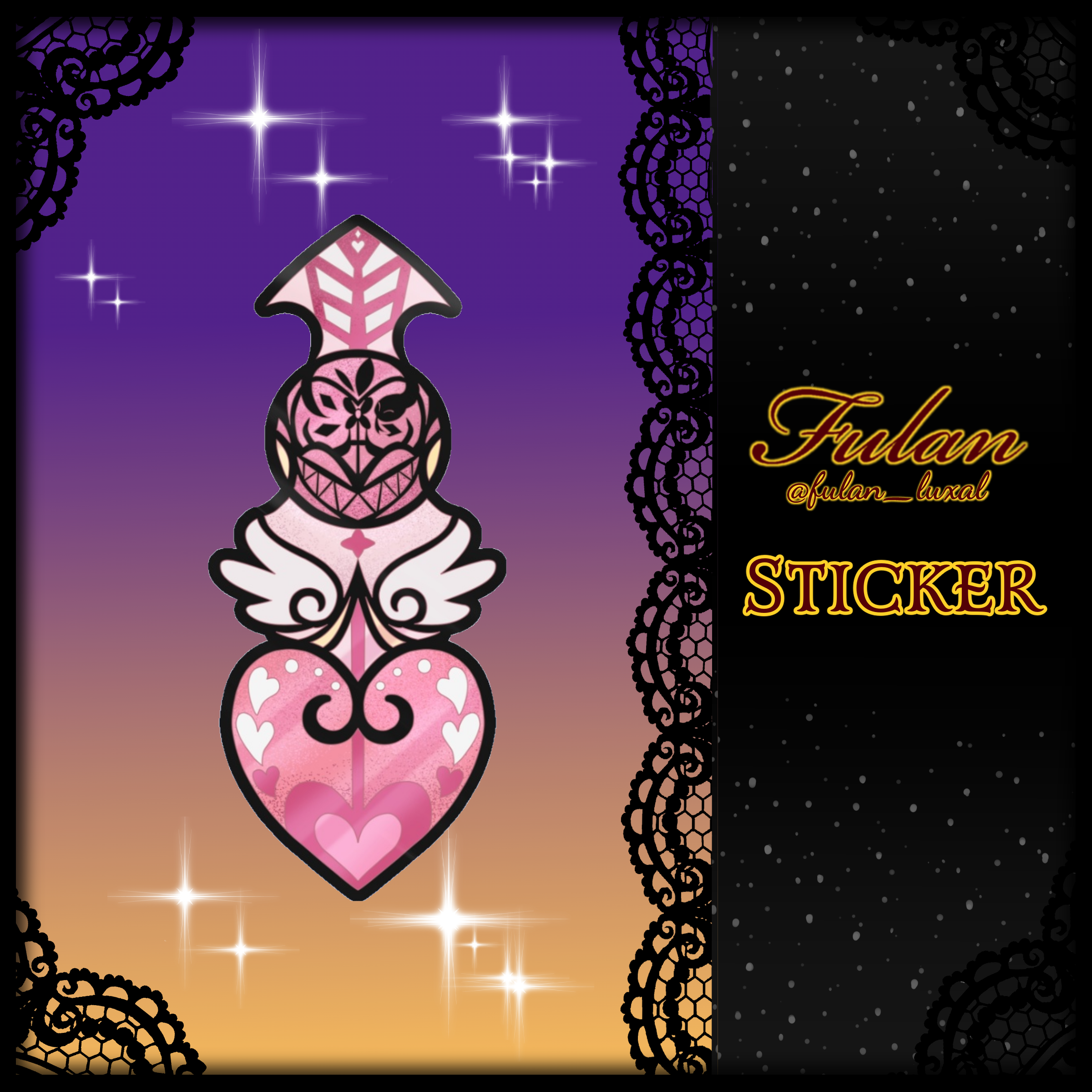 Radioapple Love Arrow ・Sticker