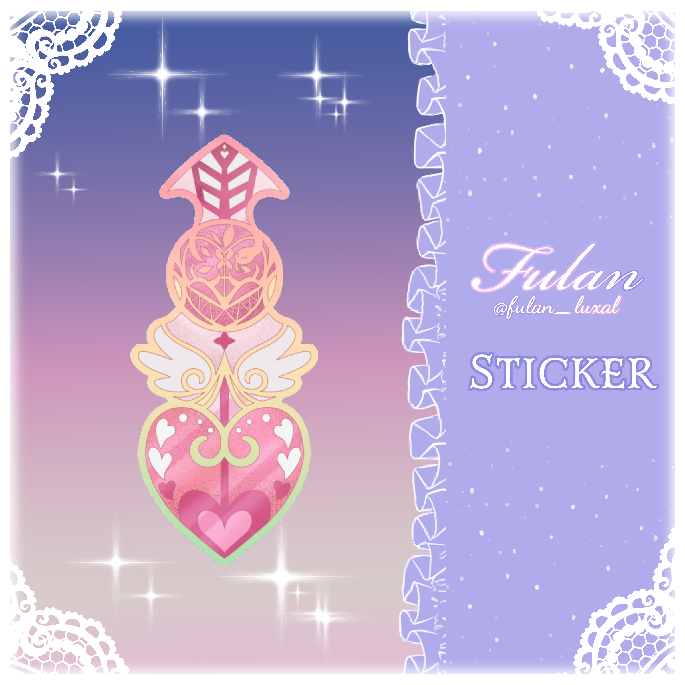 Radioapple Love Arrow ・Sticker
