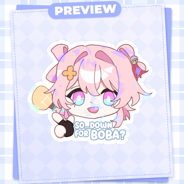 March 7th The Hunt Sticker | Honkai Star Rail