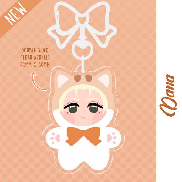 Nurse Dana Evans Keychain